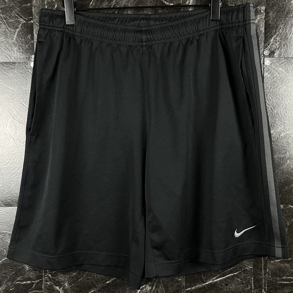 Nike Men's Black Running Shorts Fits Large